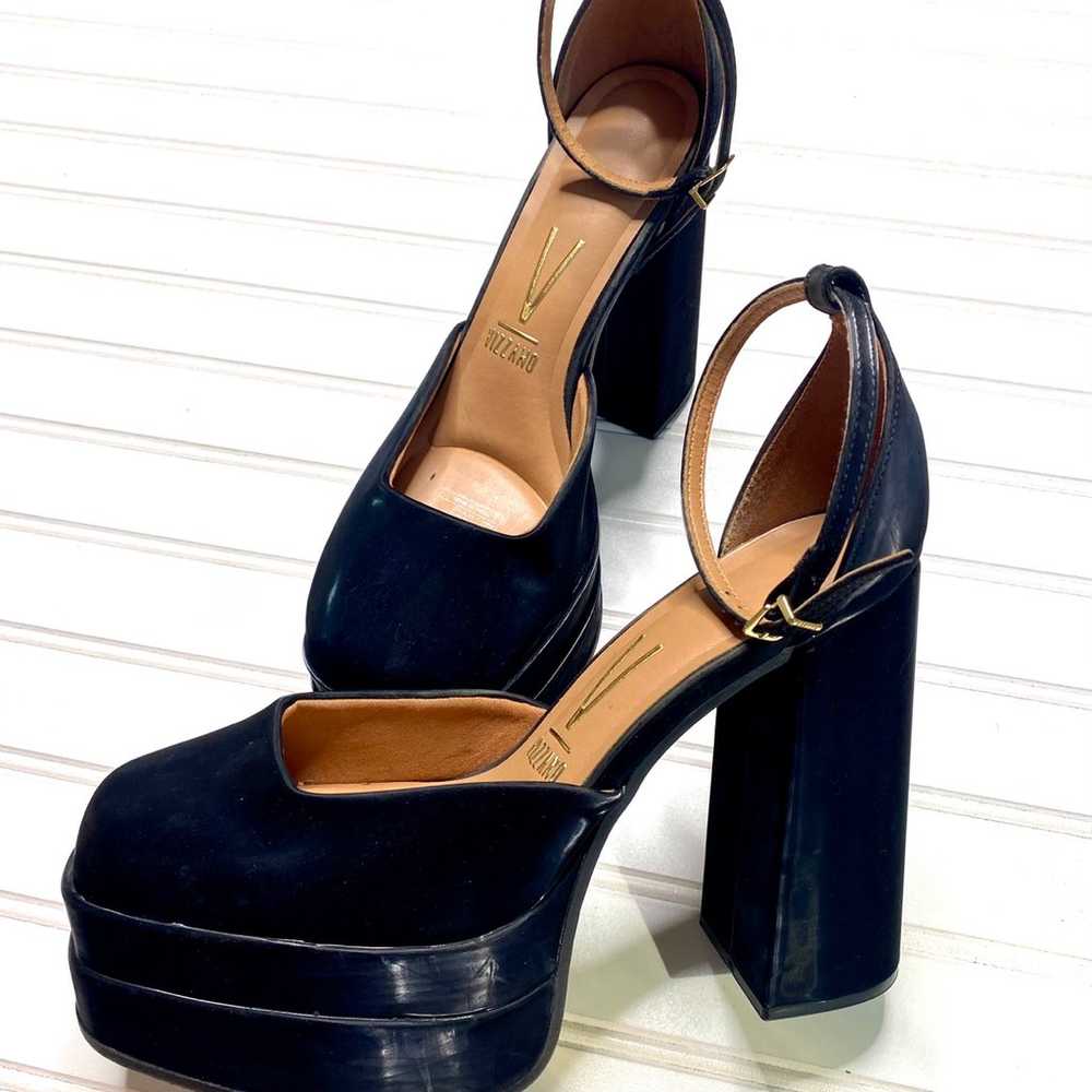 Black Platform Pumps - image 1