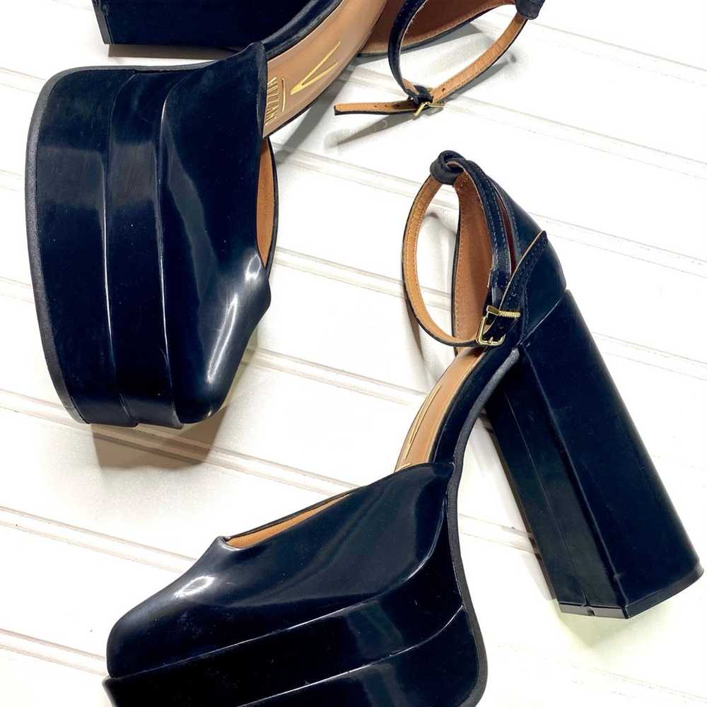 Black Platform Pumps - image 2