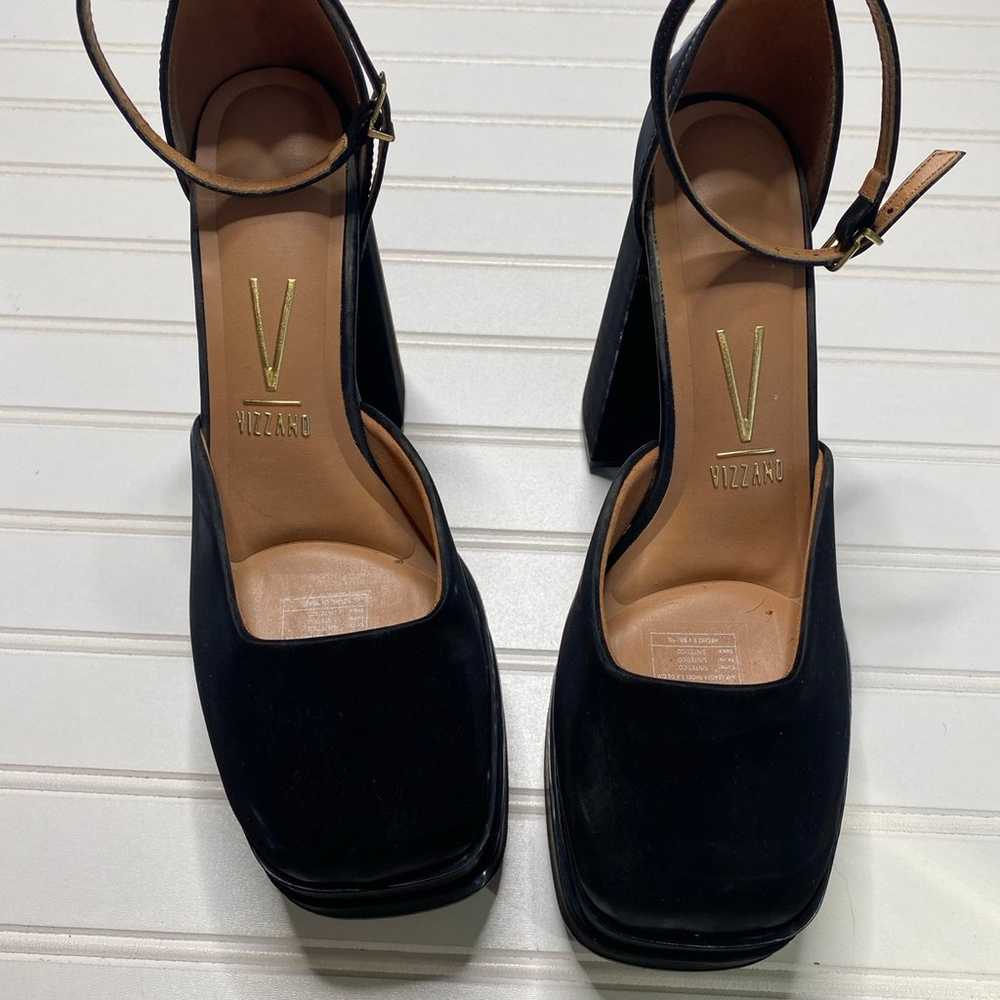 Black Platform Pumps - image 9