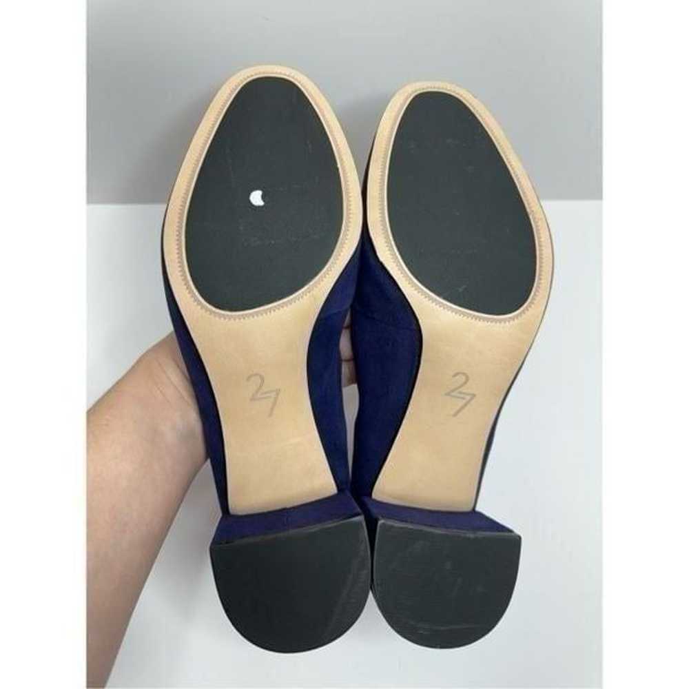 27 Edit Naturalizer Pumps Size 10 Navy Blue Suede… - image 9