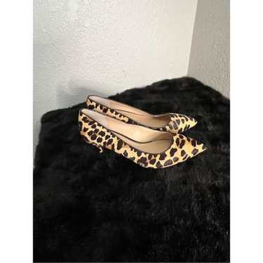 Gianni Bini Cheetah Print D' orsay Leather heels … - image 1