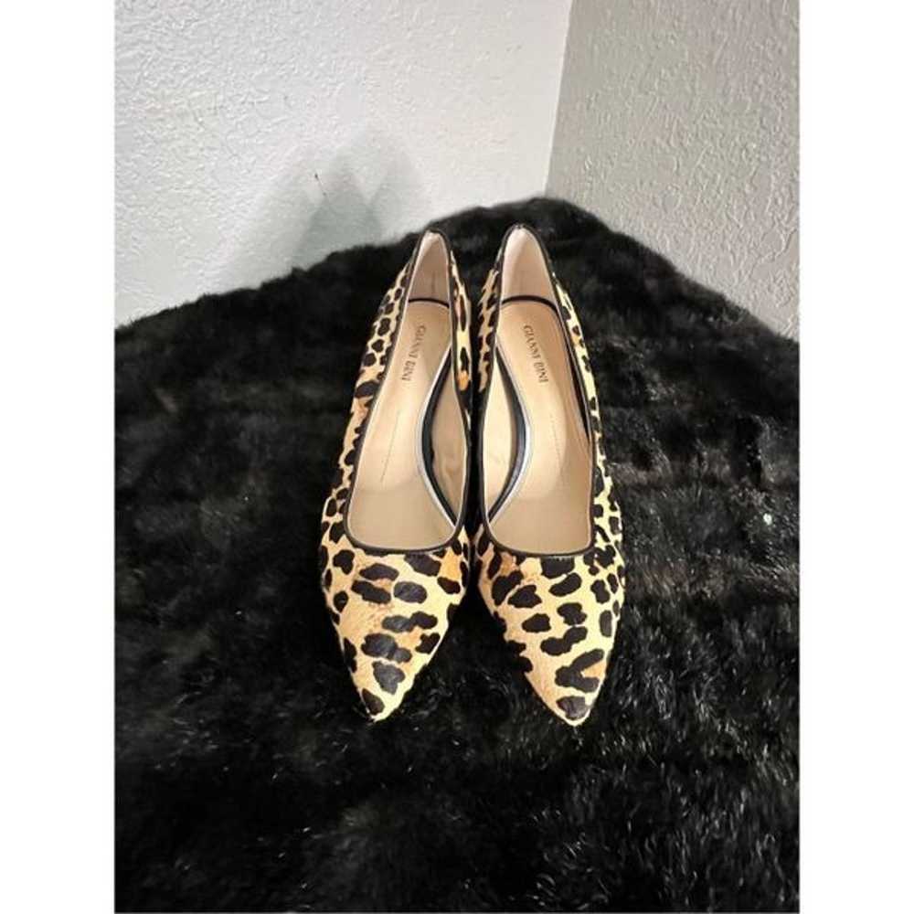 Gianni Bini Cheetah Print D' orsay Leather heels … - image 2