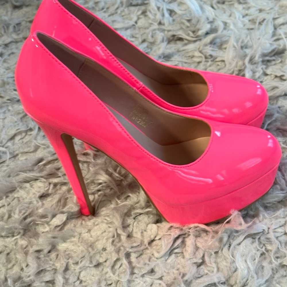 Hot Pink Platform Heels. Perfect for Barbie Costu… - image 2