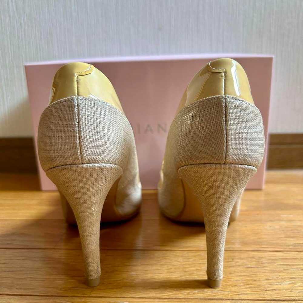 DIANA pumps, pink beige color, with ribbon, size … - image 5