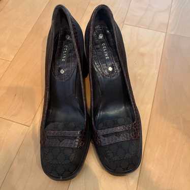 Celine Square Toe Pumps Size 38