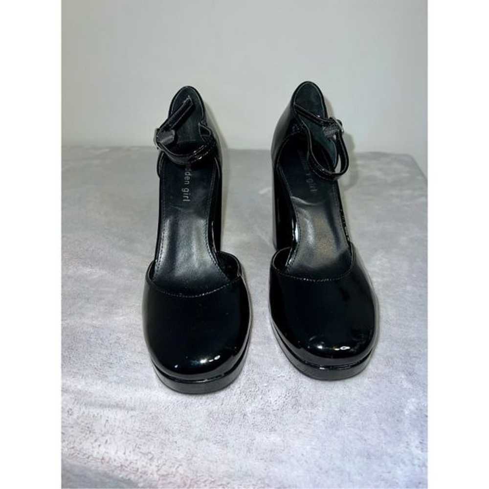 Women’s Mary Jane Black Patent Leather Platform H… - image 11