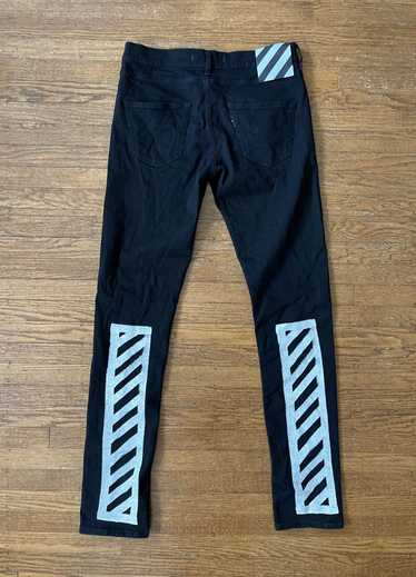 Off-White OFF-WHITE black jeans