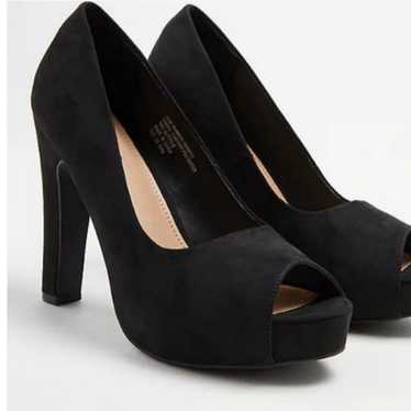 Torrid Peep Toe Platform High Heels