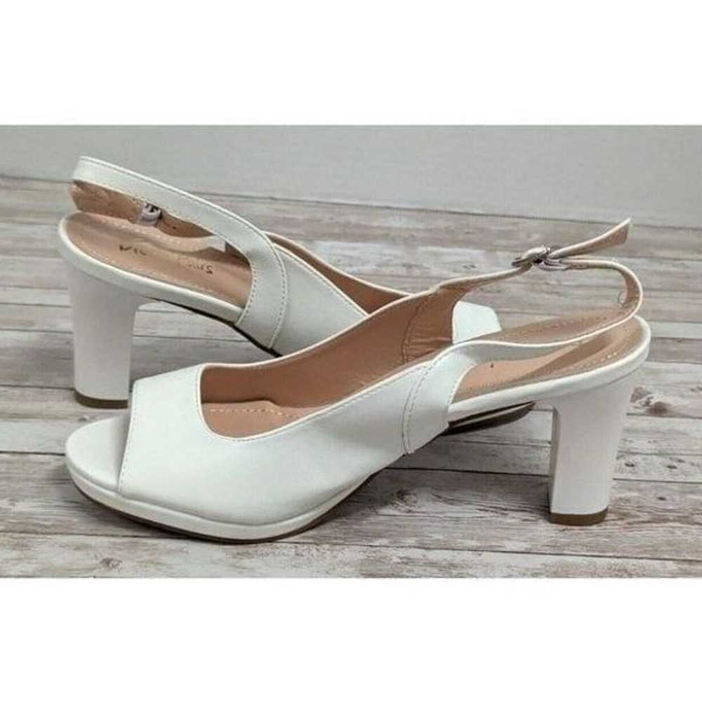 Dream Pairs Neina Womens Size 8 White Ankle Strap… - image 3