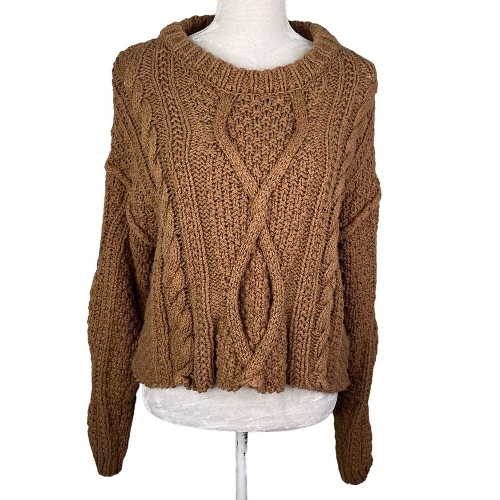 Free People Free People Cutting Edge Cable Knit S… - image 2