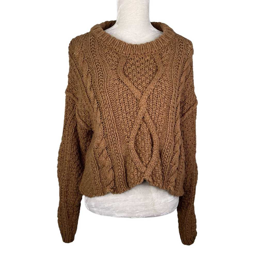 Free People Free People Cutting Edge Cable Knit S… - image 6