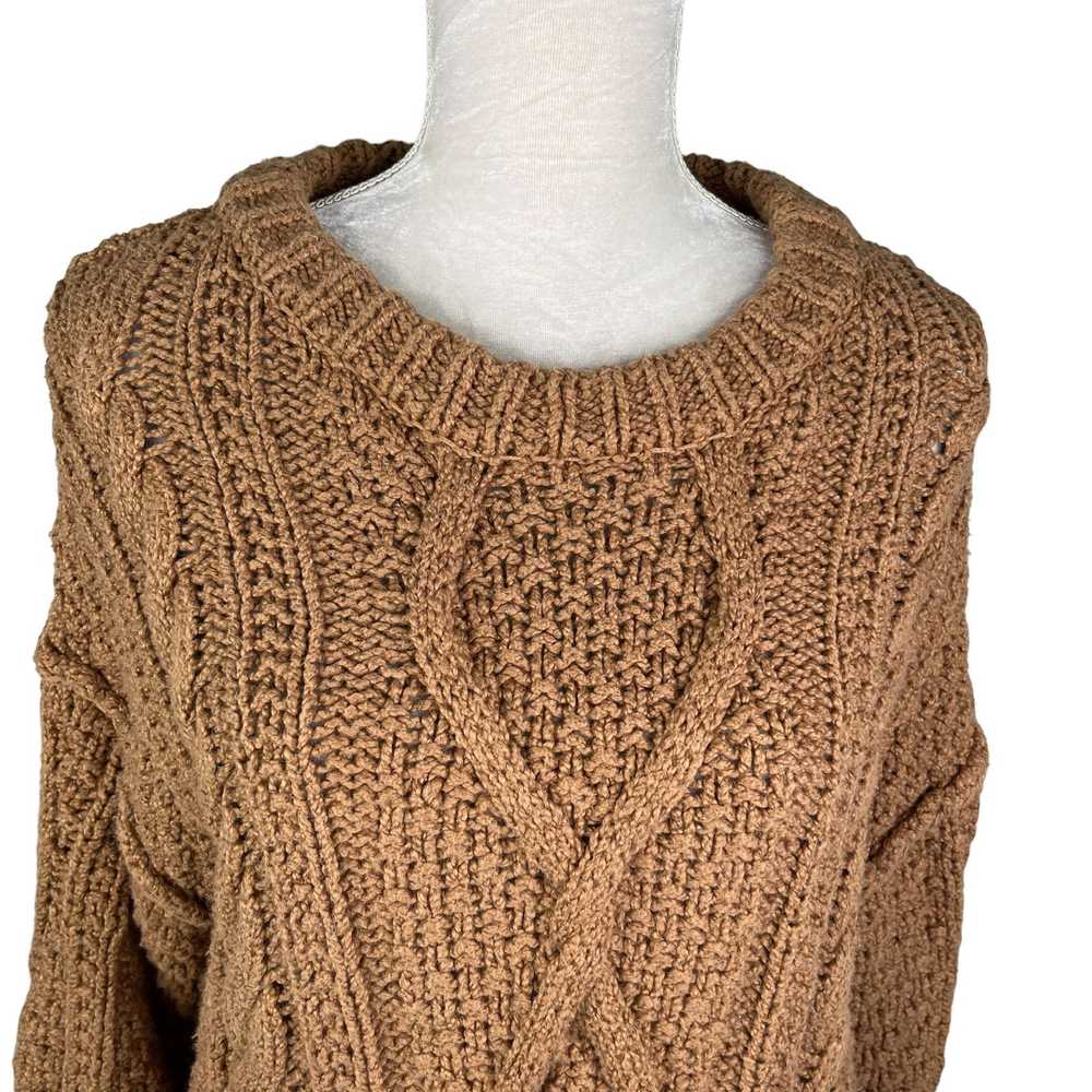 Free People Free People Cutting Edge Cable Knit S… - image 7