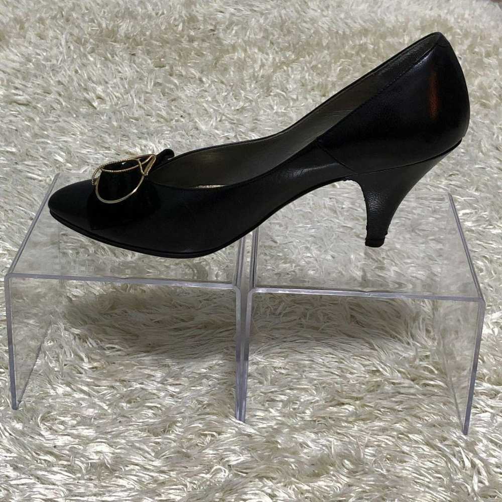 Yves Saint Laurent high-heeled pumps with ribbon,… - image 11