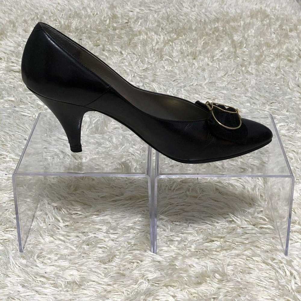 Yves Saint Laurent high-heeled pumps with ribbon,… - image 12