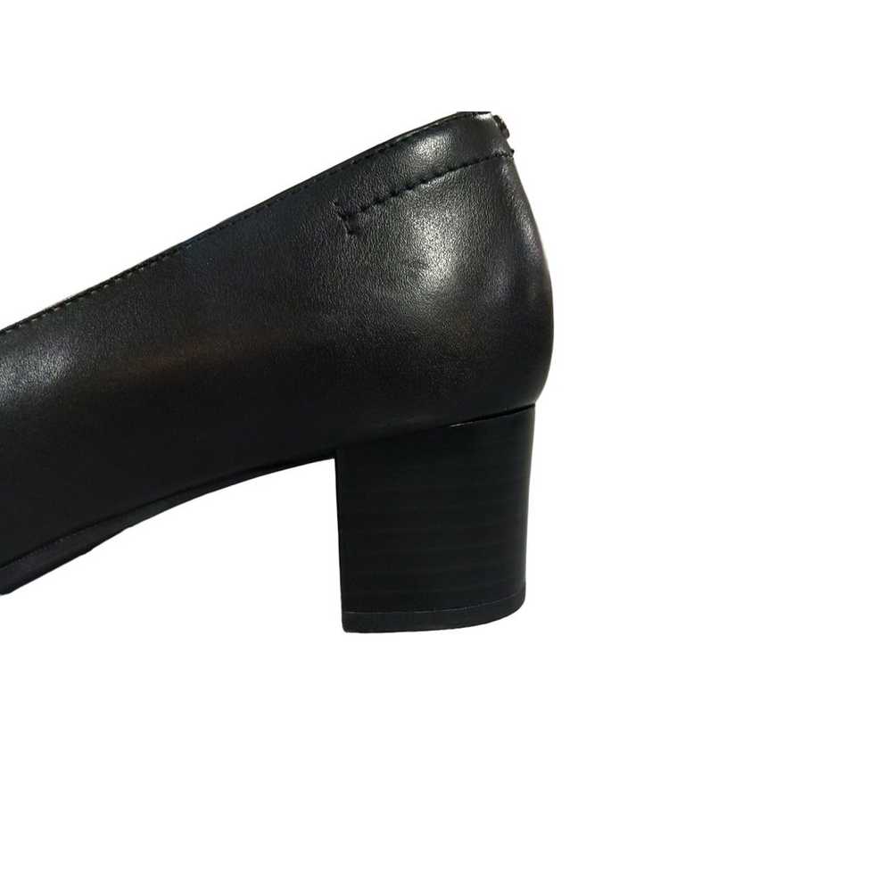 Clarks 7.5 Linnae Pump Black Leather - image 9