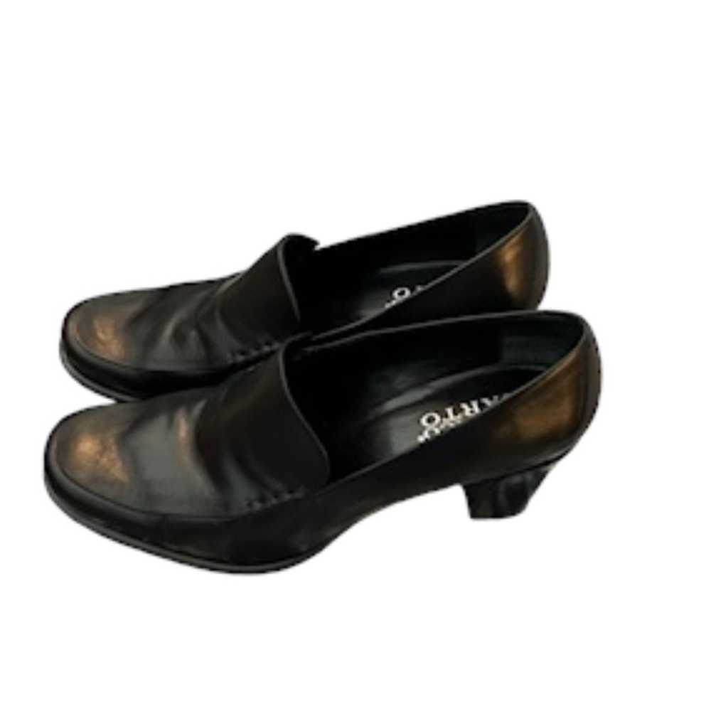 Franco Sarto leather loafer heels - image 4