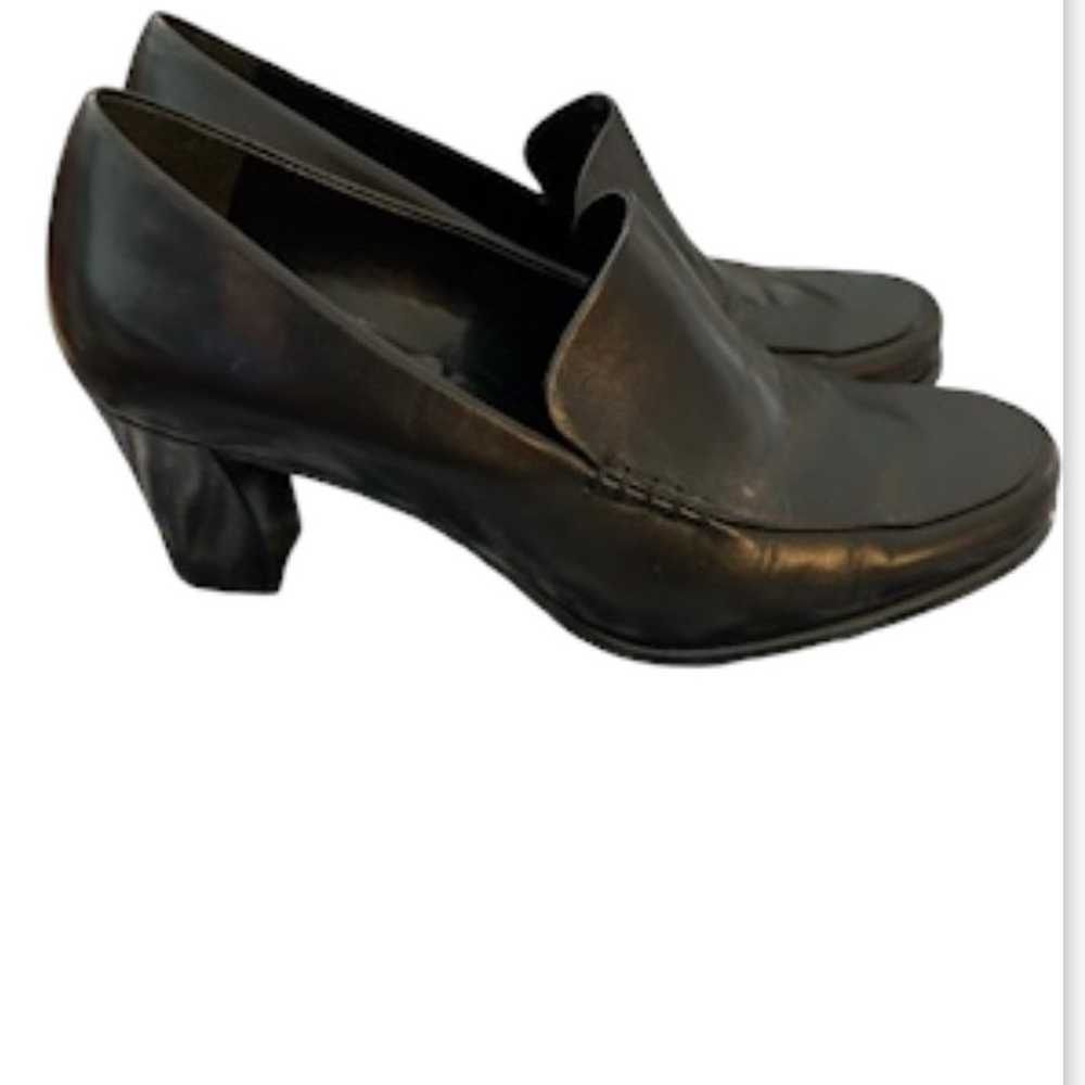 Franco Sarto leather loafer heels - image 6