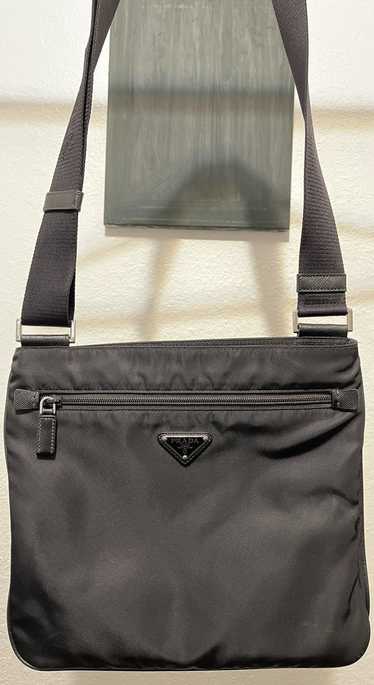 Prada Prada Tessuto Saffiano Messenger Cross Body 