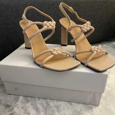 Frame Le Hendrix leather slingback sandals size 38