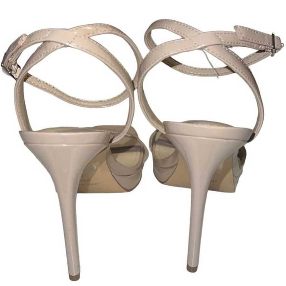 Nine West Loola Tan Patent Leather Ankle Strap St… - image 4