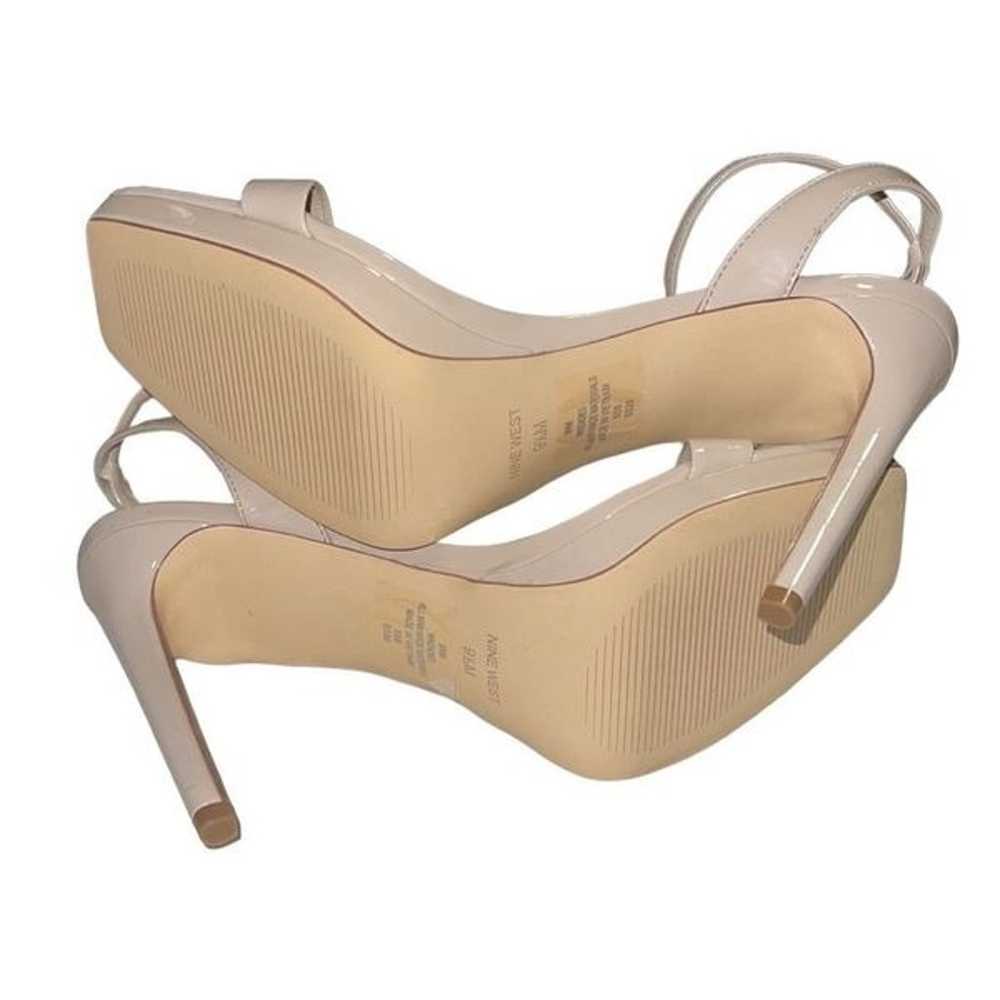 Nine West Loola Tan Patent Leather Ankle Strap St… - image 6