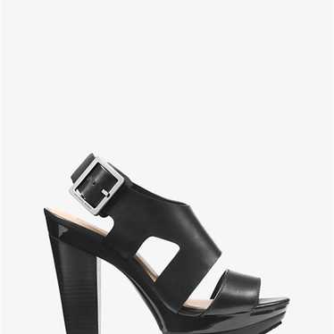 Michael Kors Carla Leather Platform Sandal