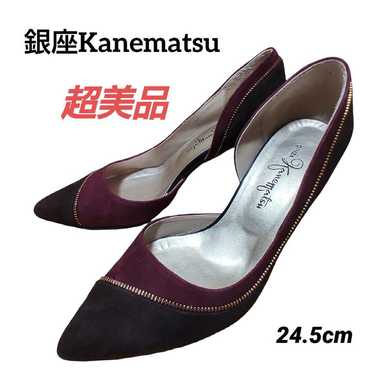 【Superb Quality】Ginza Kanematsu High Heels 24.5cm