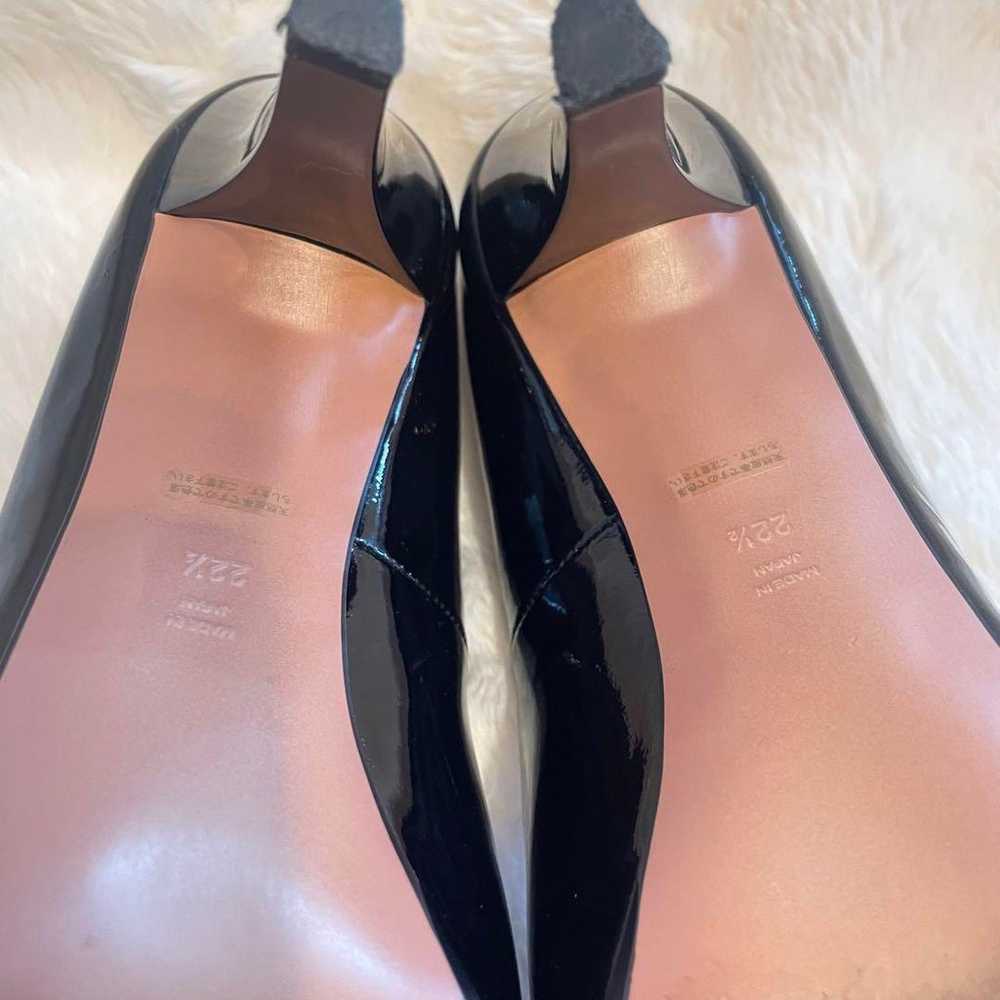 Excellent condition JILLSTUART pumps, enamel blac… - image 10