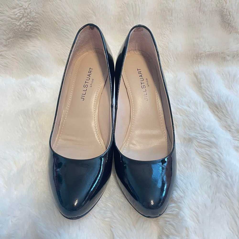 Excellent condition JILLSTUART pumps, enamel blac… - image 2