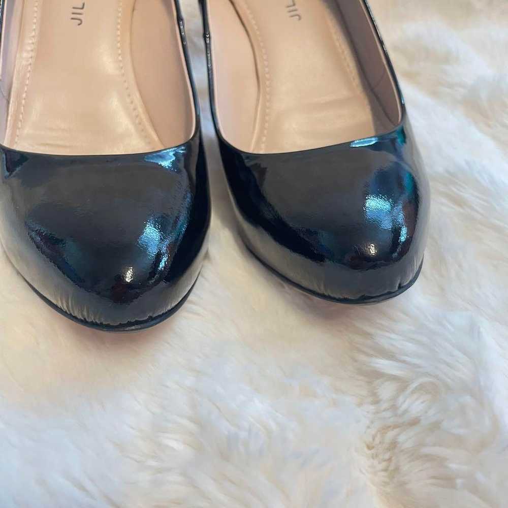 Excellent condition JILLSTUART pumps, enamel blac… - image 6