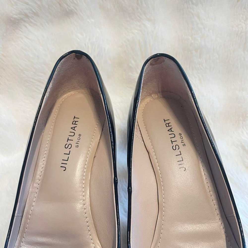 Excellent condition JILLSTUART pumps, enamel blac… - image 8