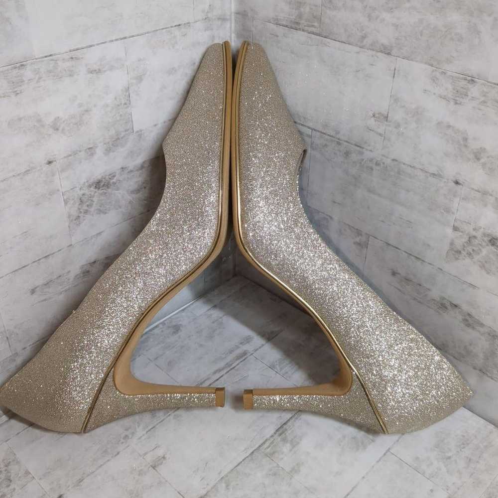 Brand new ESPERANZA Gold Glitter Pointed Toe Shoe… - image 3