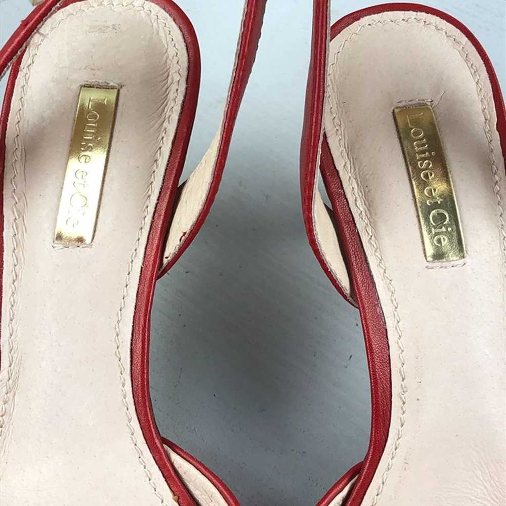 Louise et Cie Women's Size 8.5M Esperance Red Lea… - image 12