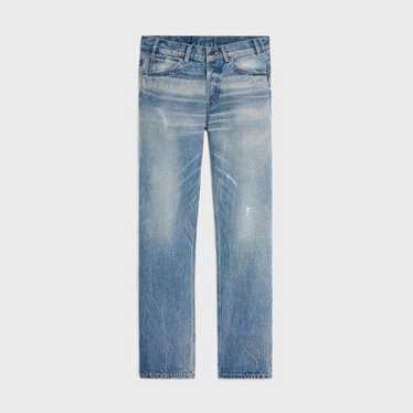 Celine o1s22i1n0924 Straight Cut Jeans in Blue