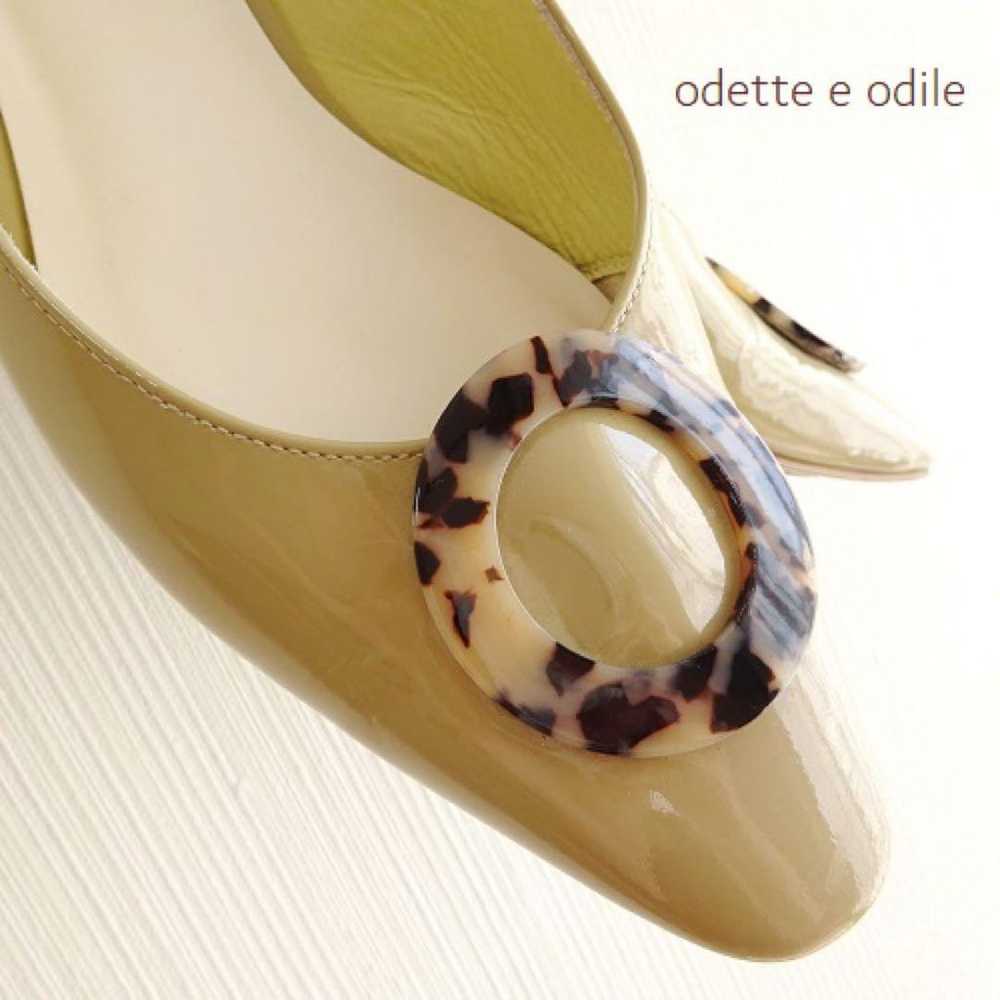 Odette Odile Japanese-made pumps sandals Beige Ca… - image 1