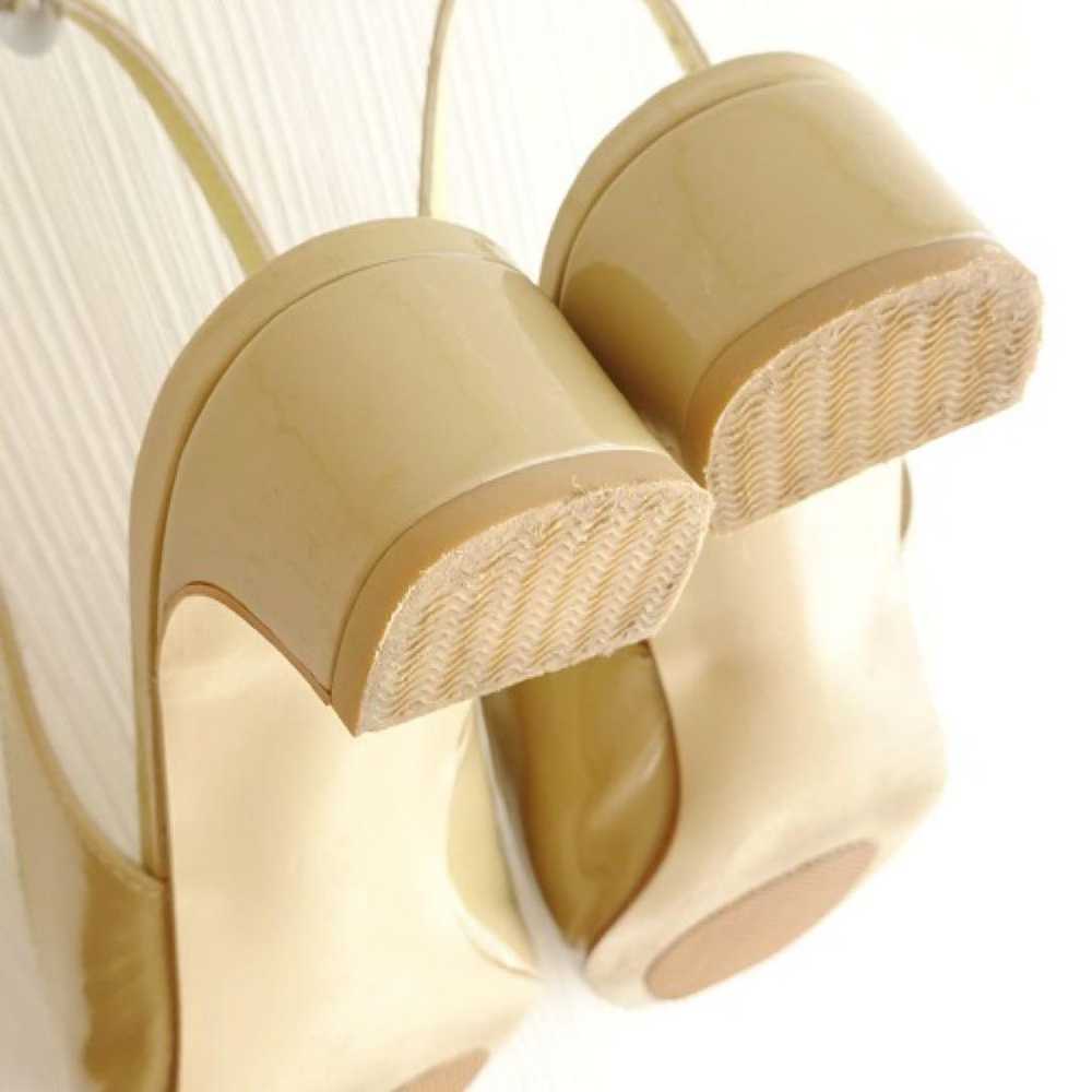 Odette Odile Japanese-made pumps sandals Beige Ca… - image 5