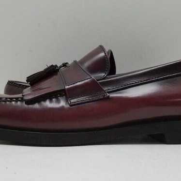 NWOT Rockport Tasseled Loafer Burgundy Leather Si… - image 1