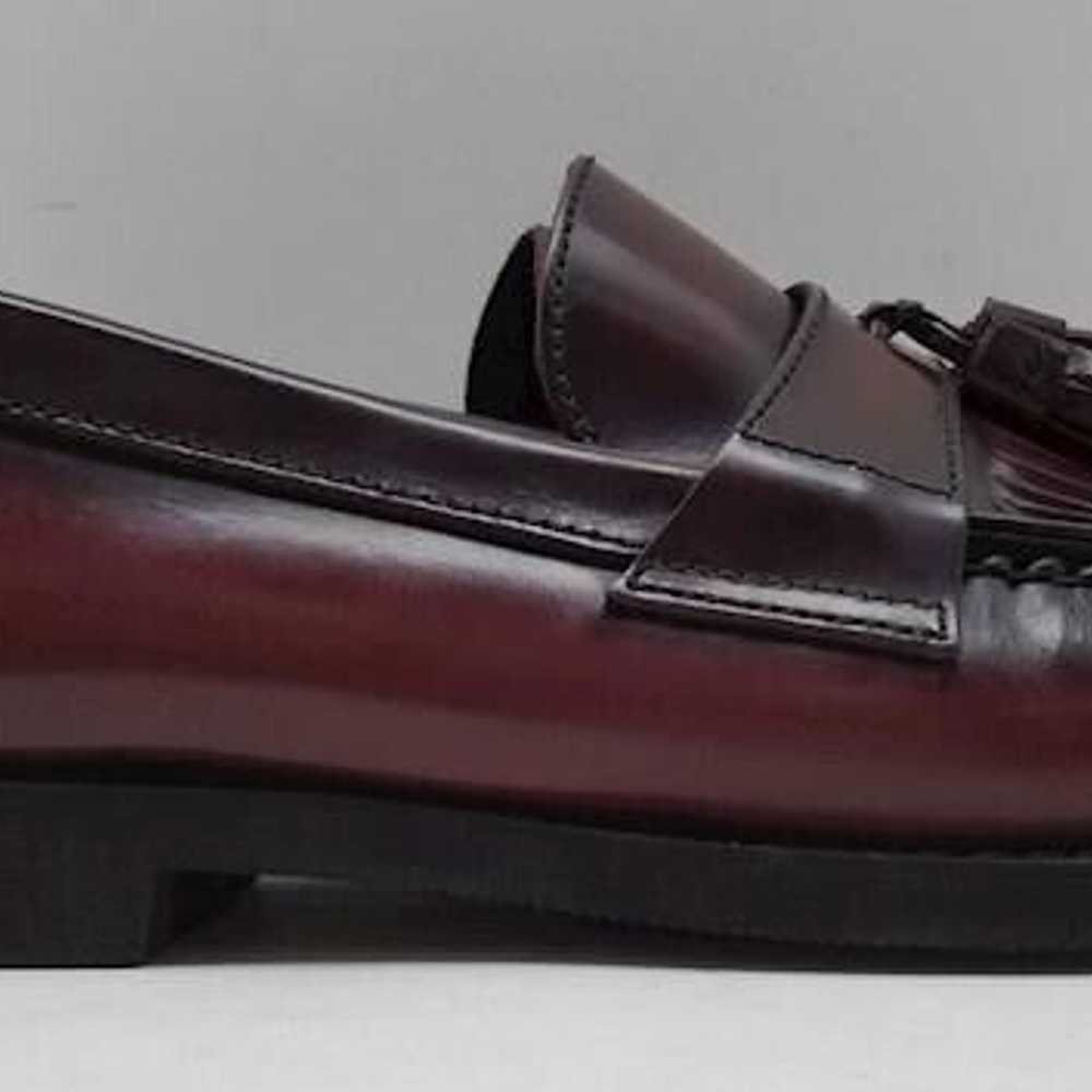 NWOT Rockport Tasseled Loafer Burgundy Leather Si… - image 2