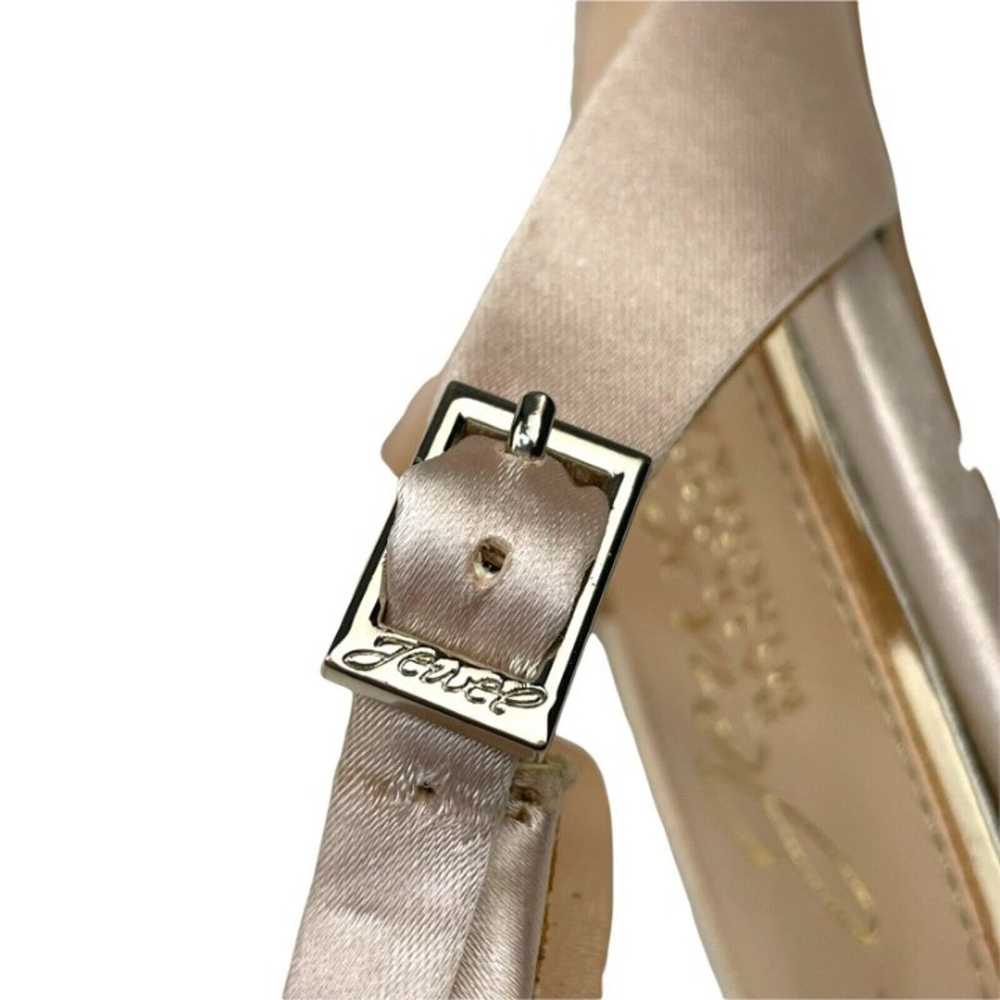 Badgley Mischka Jewel Tanner Heel silver Sz 6.5 R… - image 4