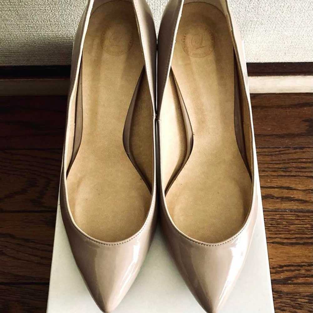 【Odette e Odile】Enamel basic pumps Beige - image 2