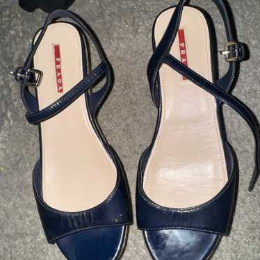 Prada wedged sandals