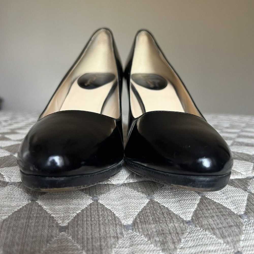 Cole Haan Black Patent Leather Pumps w/ Round Toe… - image 5