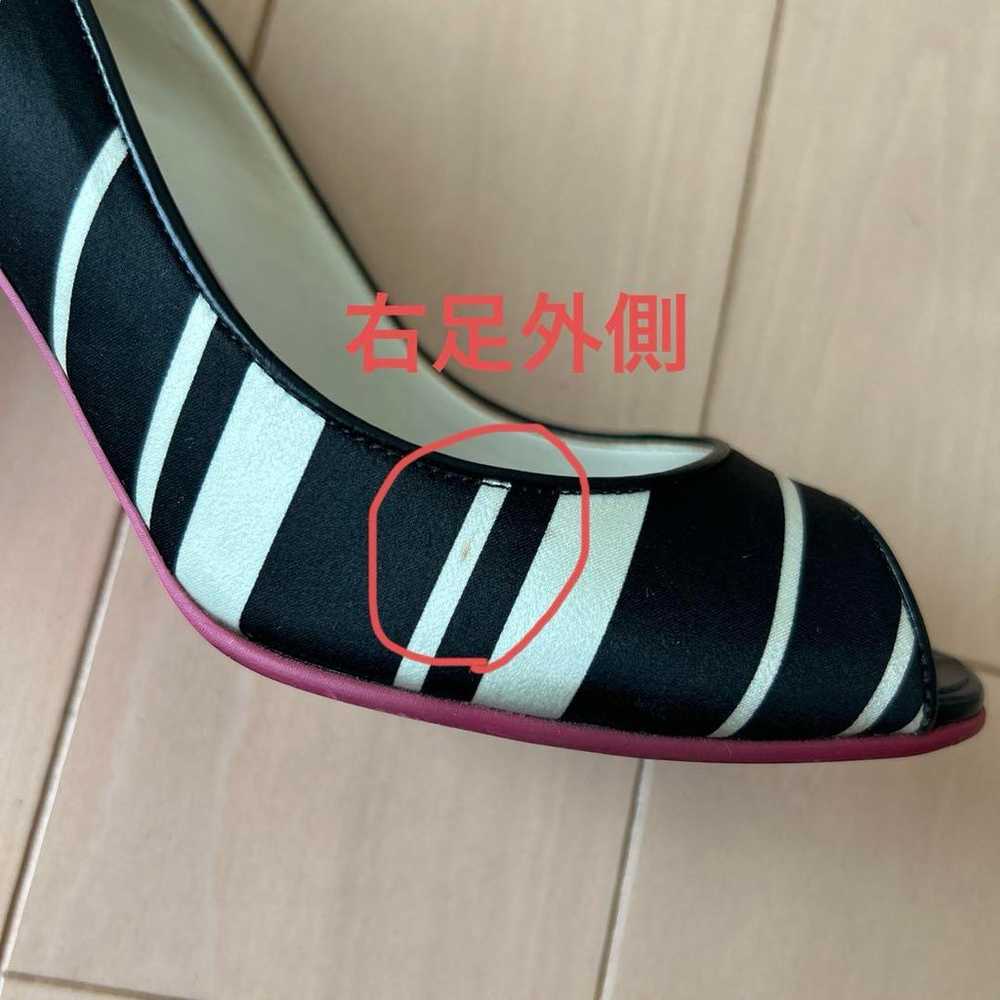 Diana Black and white stripe Crocodile - image 9