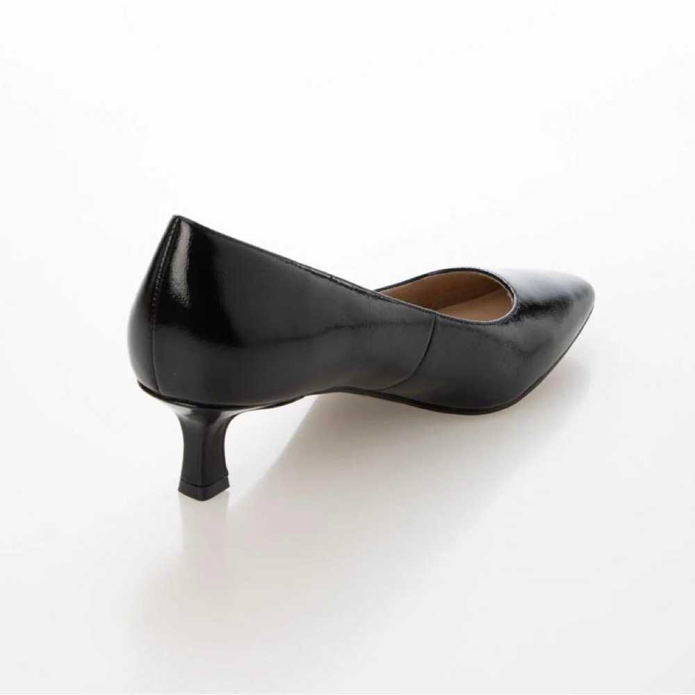 PARADIS COULEUR Square-toe Enamel Pumps - image 5