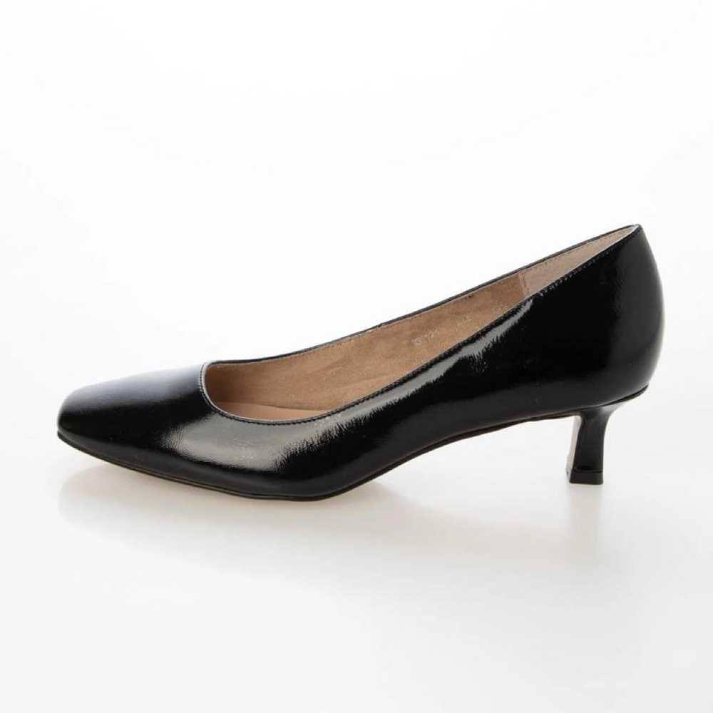 PARADIS COULEUR Square-toe Enamel Pumps - image 6