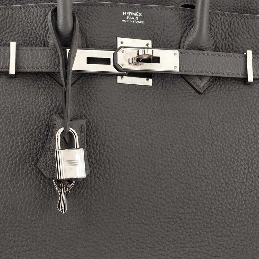 Hermès Leather tote - image 7