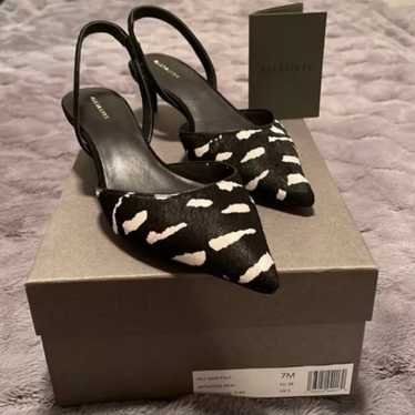 Allsaints Kitten Heel Heels Mia Slingback Size 38… - image 1