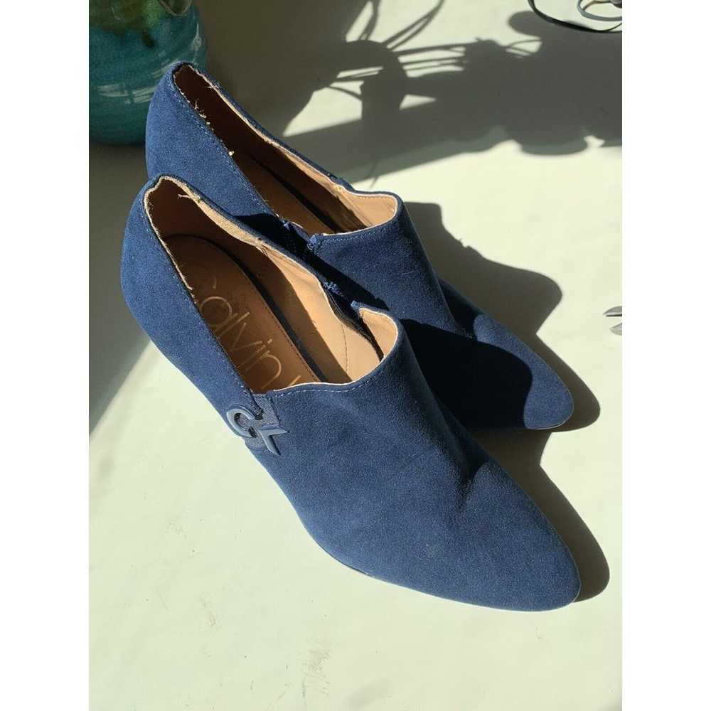 NWOT Calvin Klein Shoes Women’s 8.5 Blue Jessy Bo… - image 3