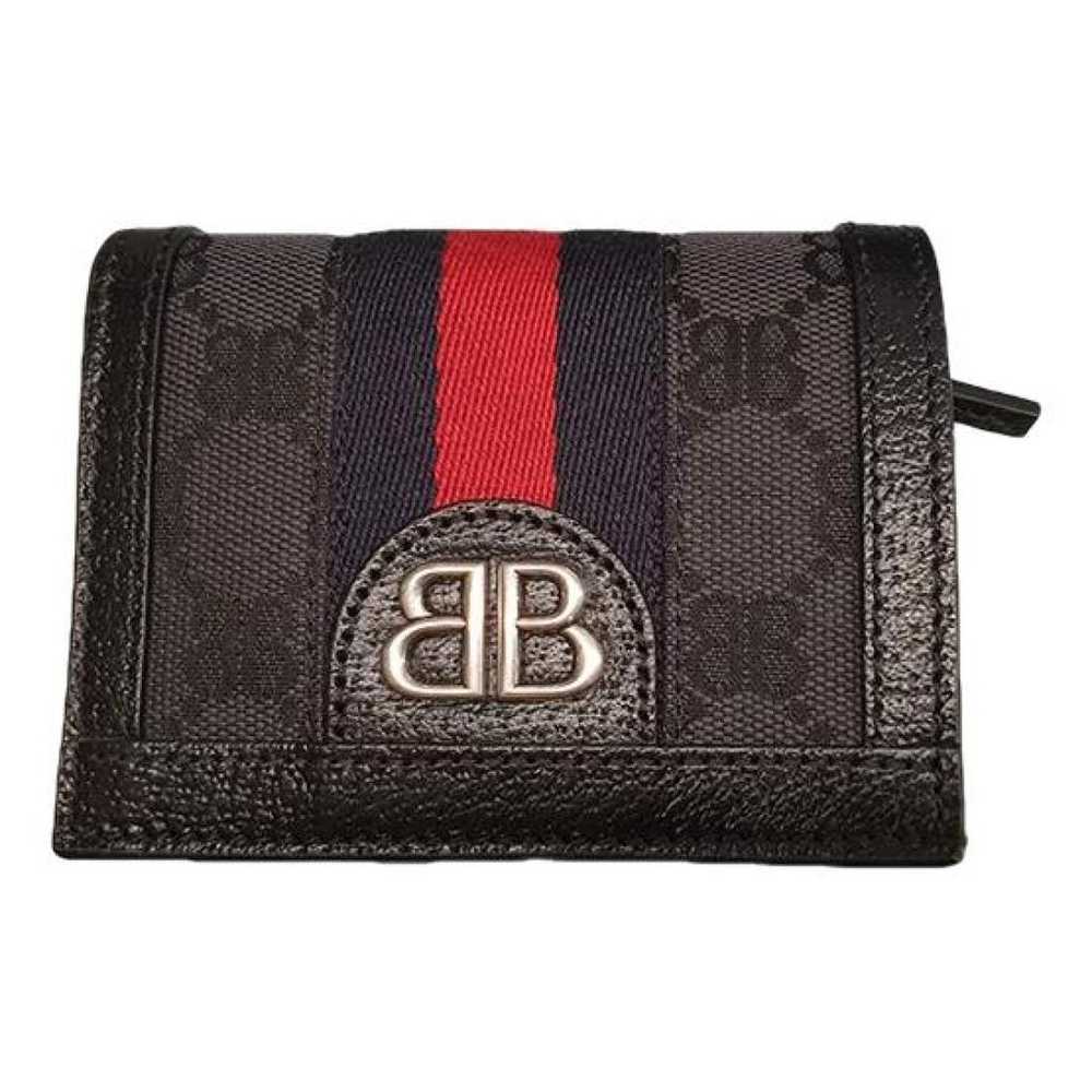 Gucci X Balenciaga Leather wallet - image 1