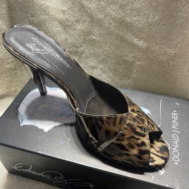 Donald J. Pliner Shoes Feigel Leopard Print Heels 